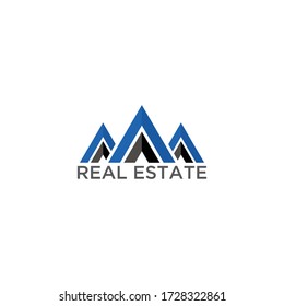 Real estate logo design. Modern and elegant style design. Bussines logo design template.