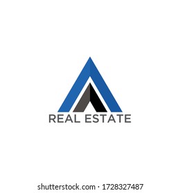 Real estate logo design. Modern and elegant style design. Bussines logo design template.