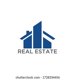 Real estate logo design. Modern and elegant style design. Bussines logo design template.