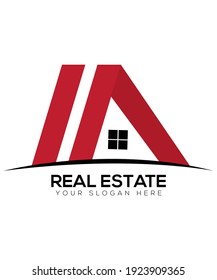 Real Estate Logo design.  Property and Construction vector logo design. 