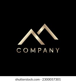 Real estate logo design, property home, leaf organic green eco, round, landscaping, construction, beach guest house