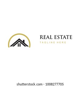 real estate logo design template