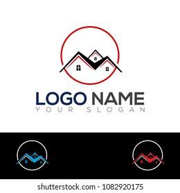Real Estate logo Design Template Vector EPS