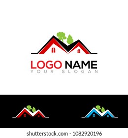 Real Estate logo Design Template Vector EPS