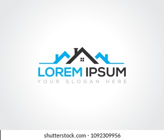 Real Estate Logo Design Template Vector EPS