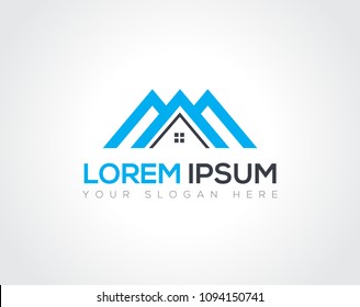 Real Estate Logo Design Template Vector EPS