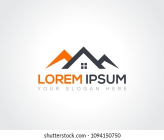 Real Estate Logo Design Template Vector EPS