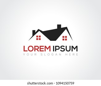 Real Estate Logo Design Template Vector EPS