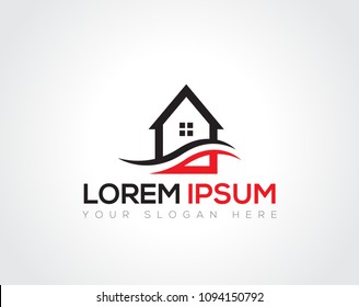 Real Estate Logo Design Template Vector EPS