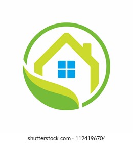 Real estate logo design template vector
