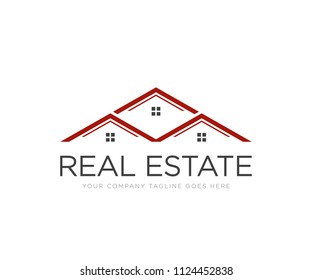 Homes Sale Vector Logo Design Stock Vector (Royalty Free) 1128469628
