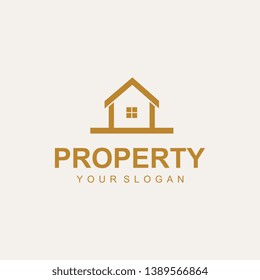 real estate logo design template vector