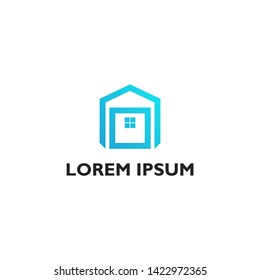 Real estate logo design template. vector logo design. house logo