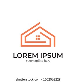 Real Estate Logo Design Template Inspiration - Vector