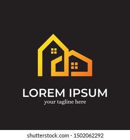 Real Estate Logo Design Template Inspiration - Vector