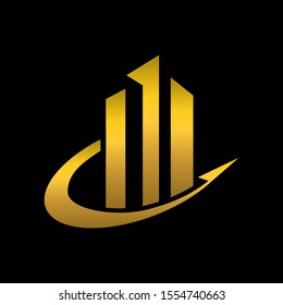 Real estate logo design template vector illustration