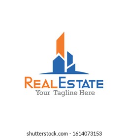 Real Estate Logo Design, Template
