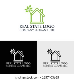 real estate logo design template