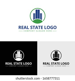 real estate logo design template