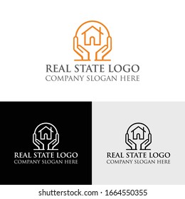 real estate logo design template