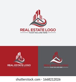 Design-Vorlage für Real Estate-Logos