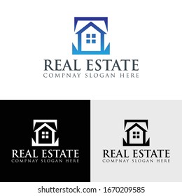 REAL ESTATE LOGO, REAL ESTATE LOGO DESIGN TEMPLATE.