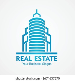 Plantilla de diseño del logotipo inmobiliario