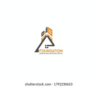 Real estate logo design with logo template 