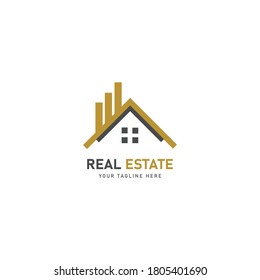 Real Estate Logo Design Template.