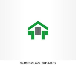 Real Estate logo design template vector