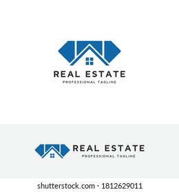Real Estate Logo Design Template Element. home real estate logo icon vector.