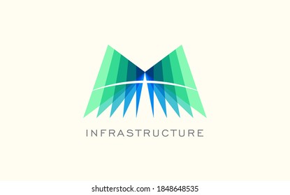 Real estate logo design template, Construction Architecture Building symbol vector.