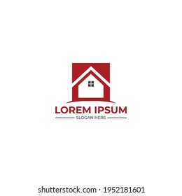 Real estate logo design template