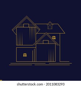 Plantilla De Diseño De Logotipo Inmobiliario Para Empresas Y Empresas