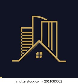 Real estate Logo Design Template For Business And Company