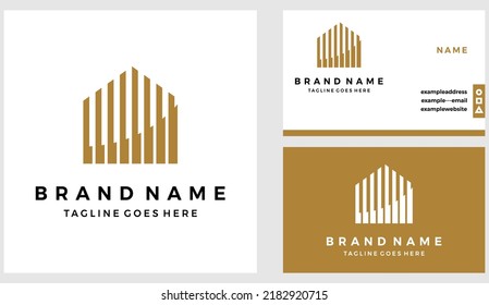 Real estate logo design template