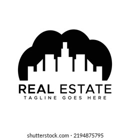Real estate logo design template