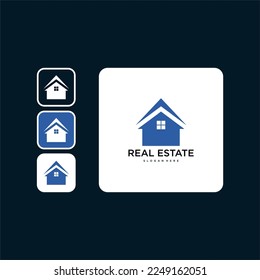 plantilla de diseño de logotipo inmobiliario