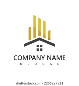 Design-Vorlage für Real Estate-Logos