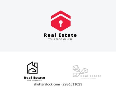 real estate logo design template 
