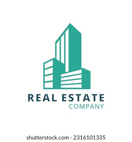 Real estate logo design template.