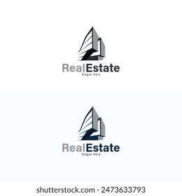 Plantilla de diseño de logotipo de bienes raíces