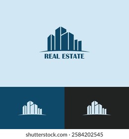 Real estate logo design template