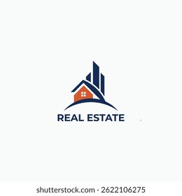 Real estate logo design template