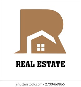 Plantilla de diseño de logotipo inmobiliario 