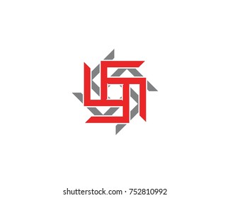 Real estate logo design template