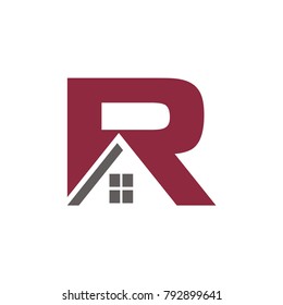 Real estate logo design template vector illustration