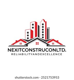 design de logotipo imobiliário template.inspira para negócios de construção.