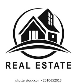 Real Estate Logo Design Unique Logo Design Vector