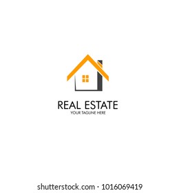 Real Estate Logo Design Vector, Emblem, Design Concept, Creative Symbol, Icon